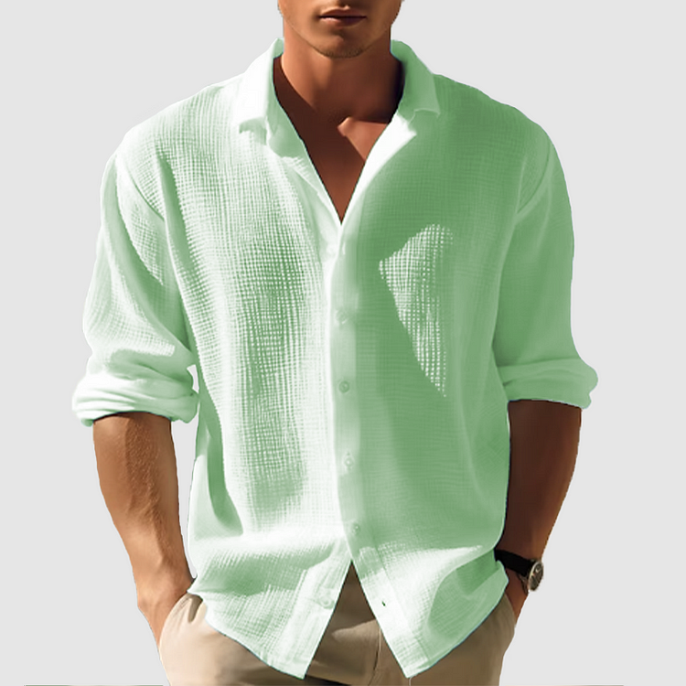 Lässiges Button Down Sommer Hemd für Herren