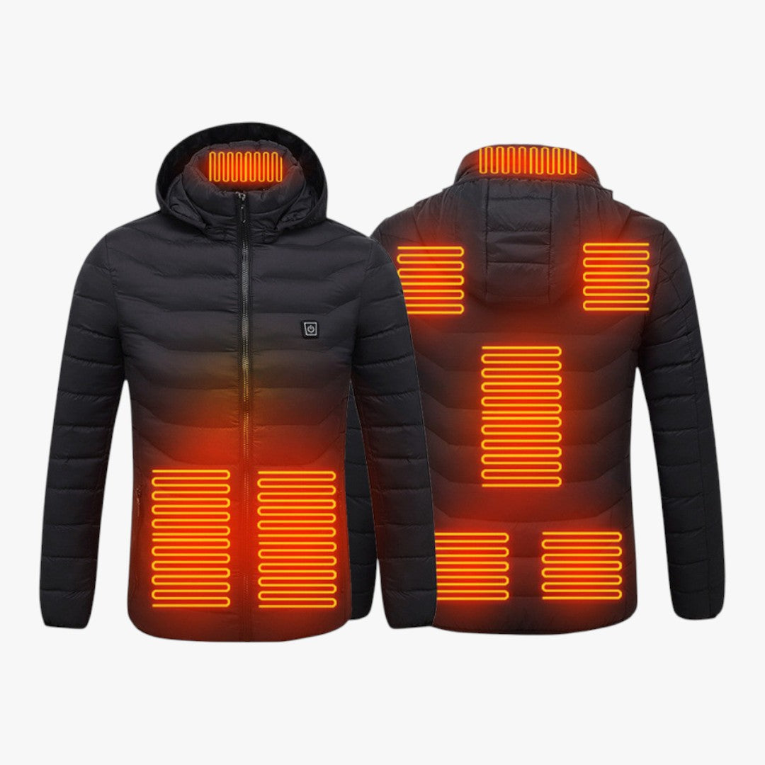 Herren Winterjacke mit Kapuze für kalte Tage | Kurz