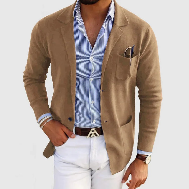 Herren Cardigan im Blazer Design | Stilvoll und vielseitig bei jedem Anlass