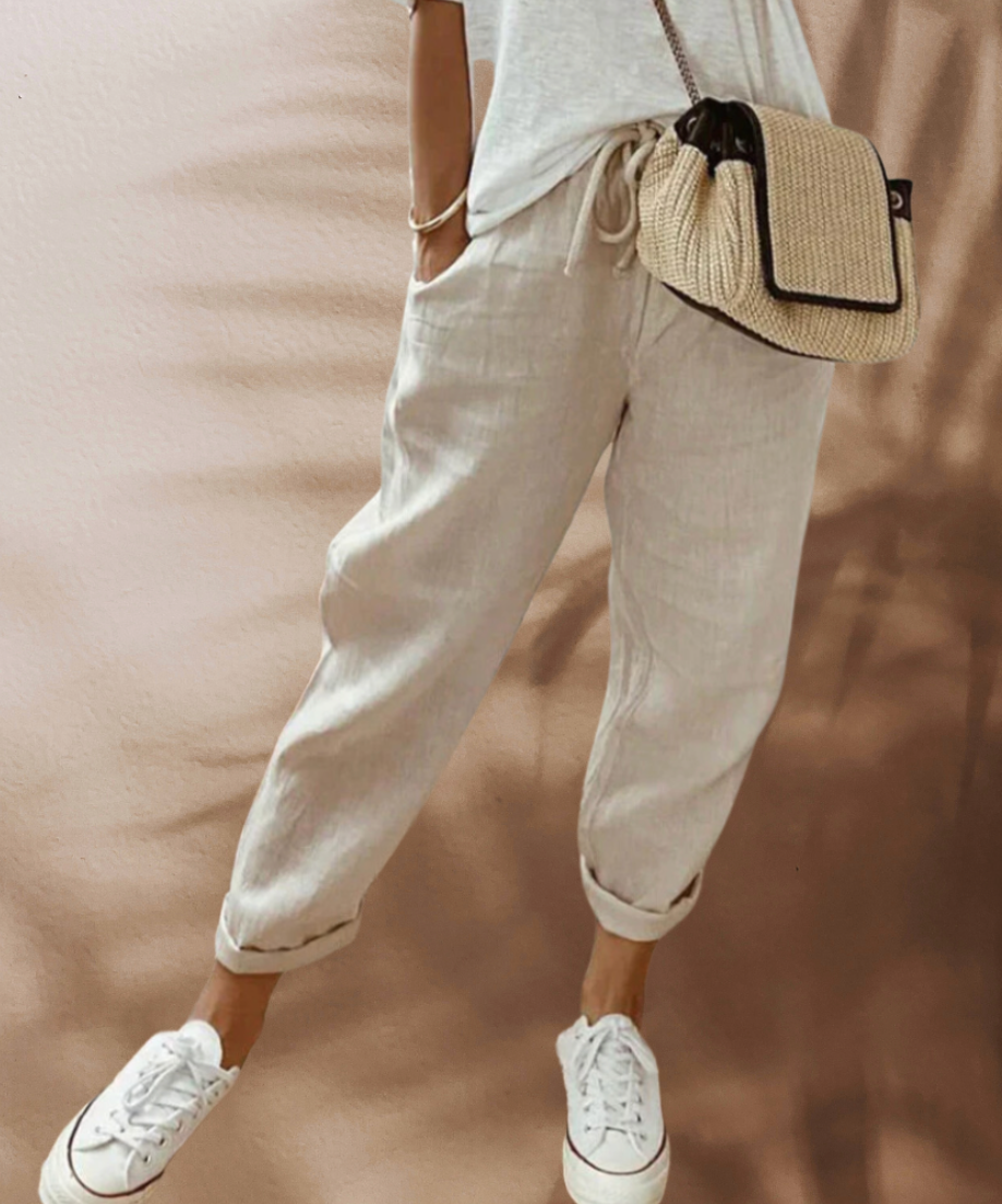 Lässige und stylische Damen Sommer Hose