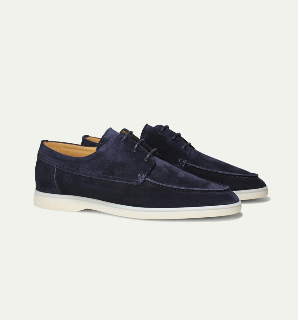 Sportlich-Eleganter Freizeit Schuh für Herren - Velour