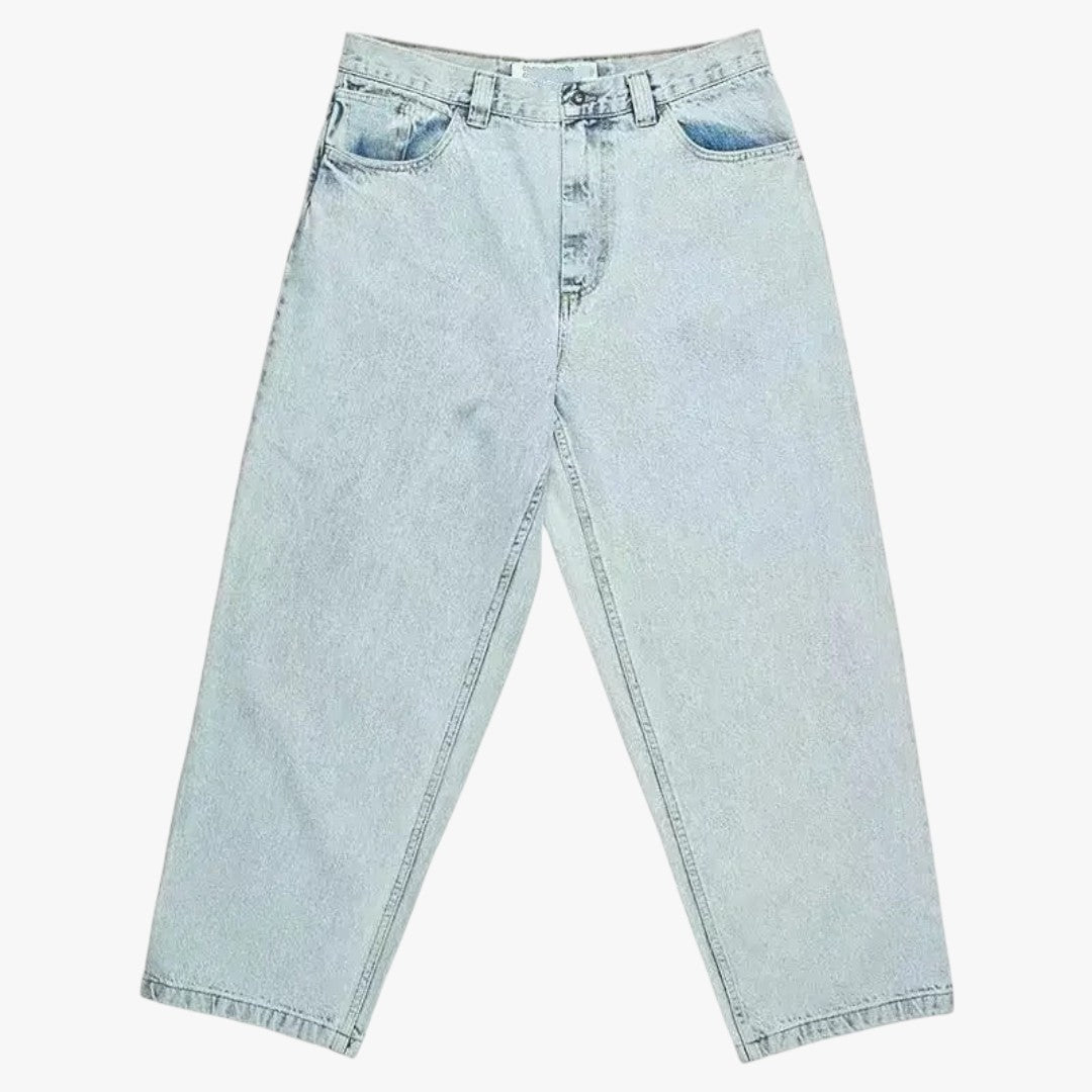 Herren Oversized Winter Baggy Jeans