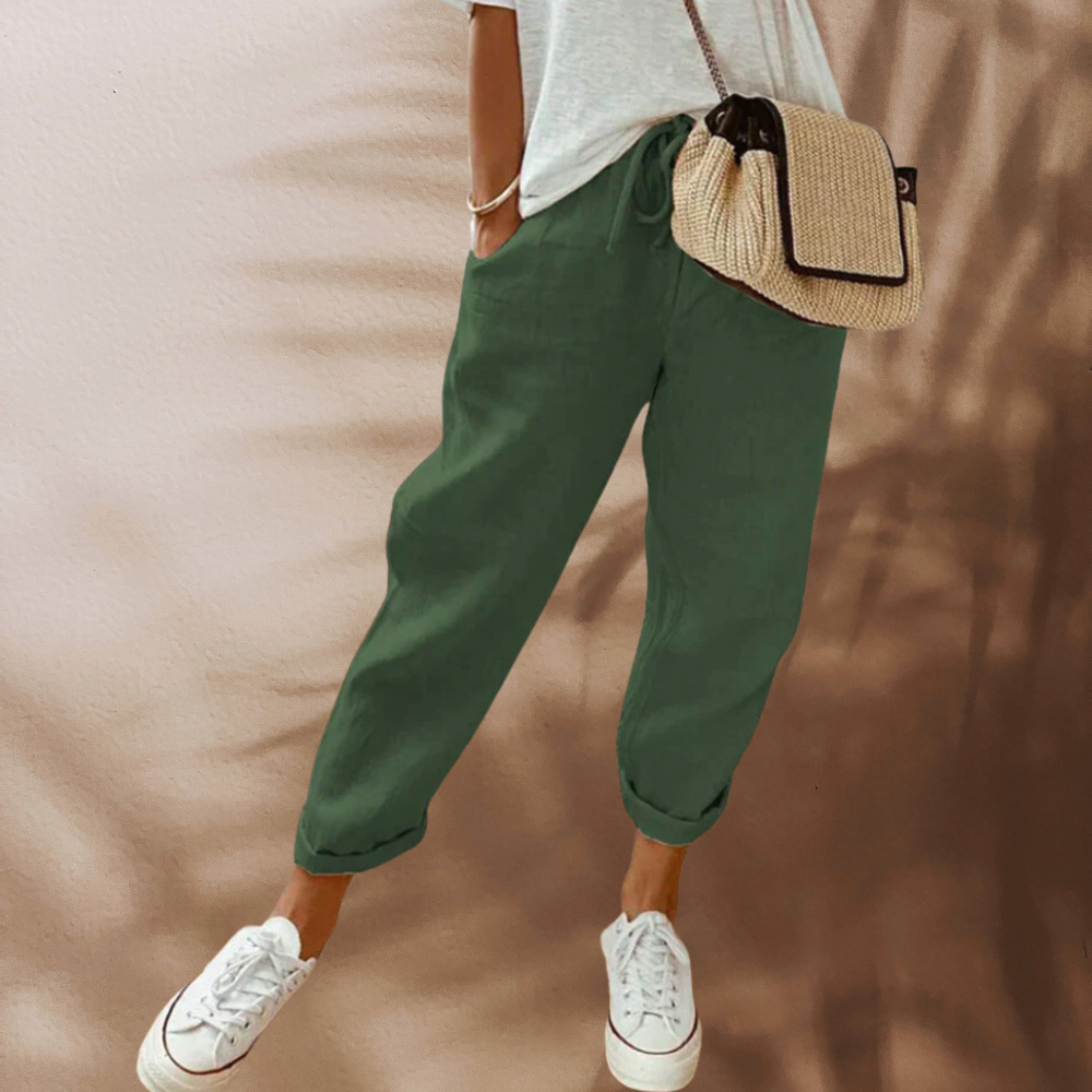 Lässige und stylische Damen Sommer Hose