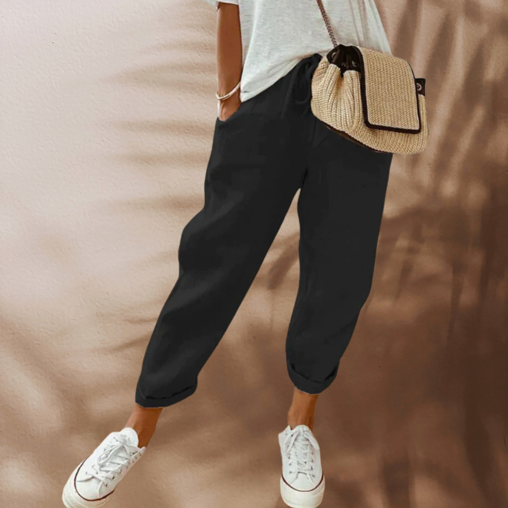 Lässige und stylische Damen Sommer Hose