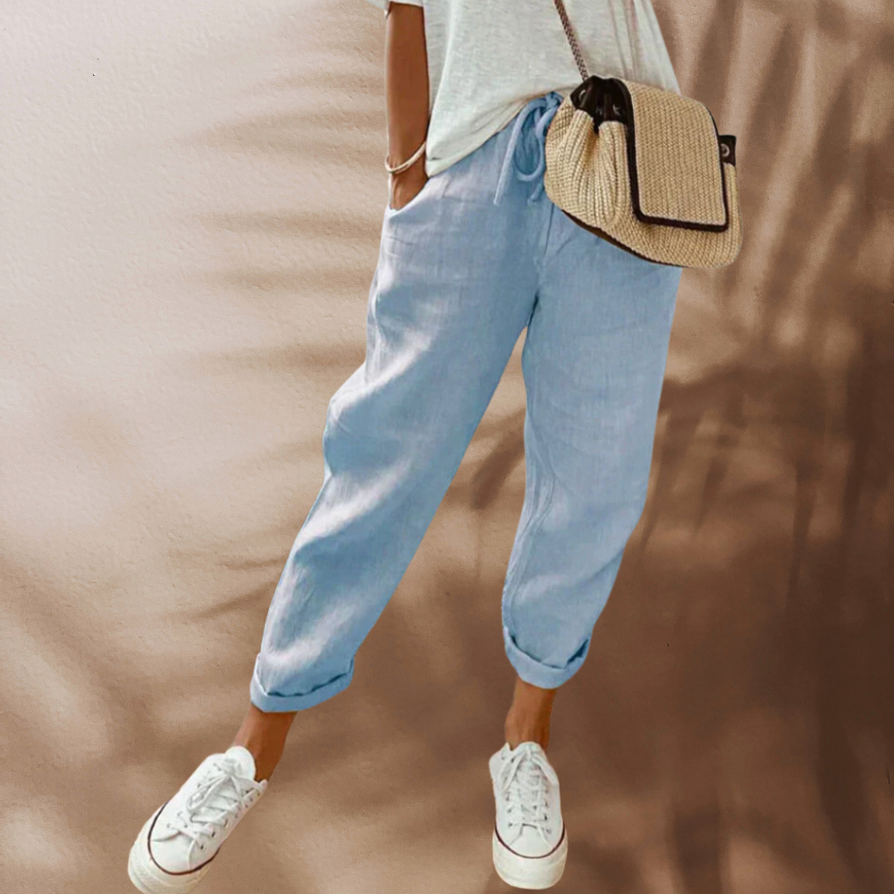 Lässige und stylische Damen Sommer Hose