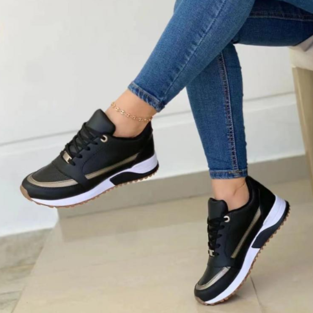 Stilvolle Poppy Turnschuhe Damen – Weiße Sneaker für Komfort-1