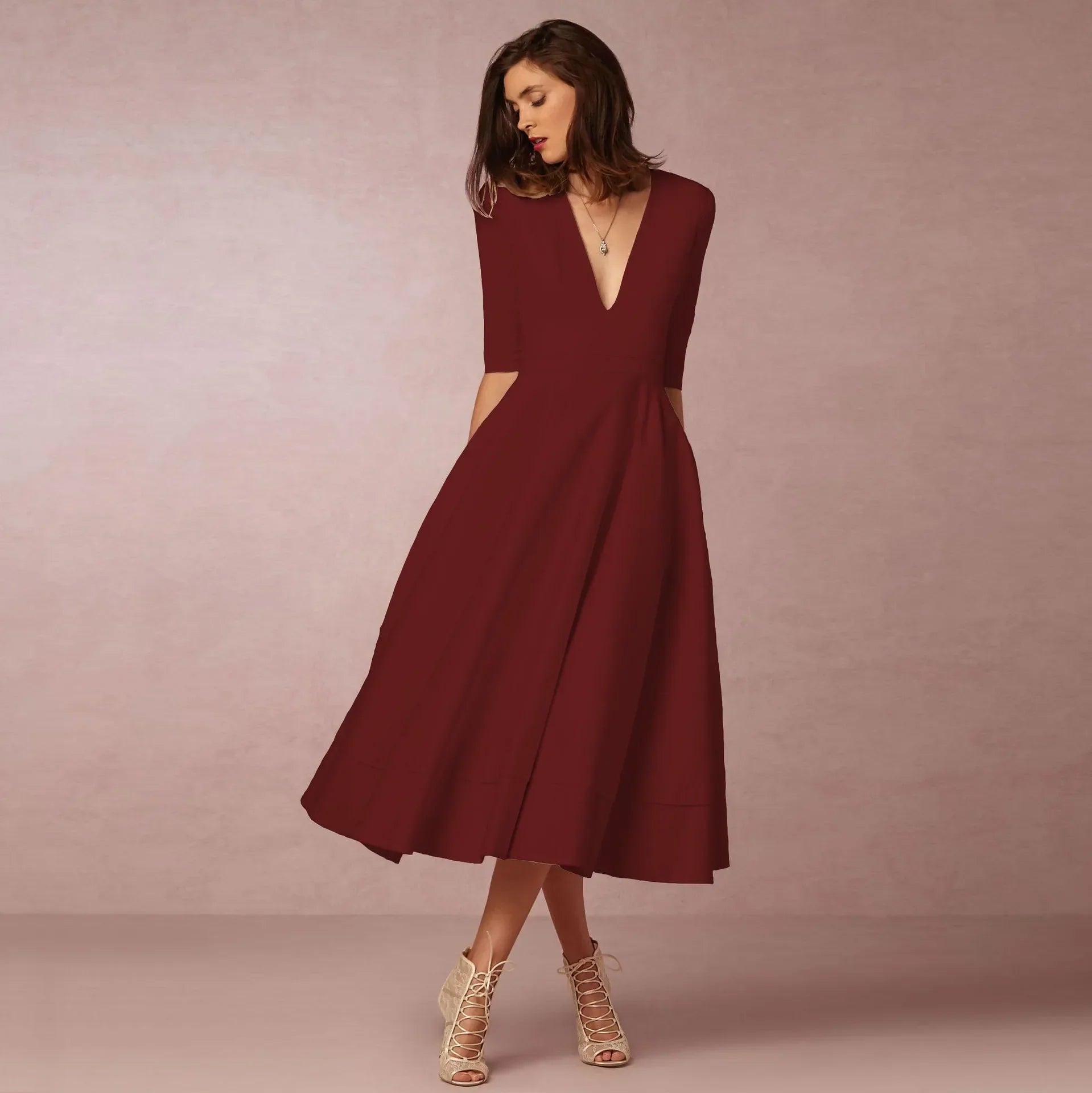 Elegantes Abendkleid für Damen - Für festliche Anlässe und Hochzeitsgäste