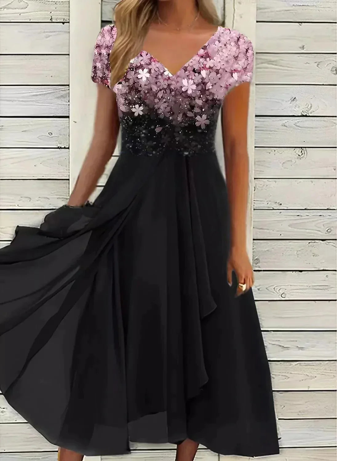 Elegantes Damenkleid für Hochzeitsgast & Festliche Anlässe-2