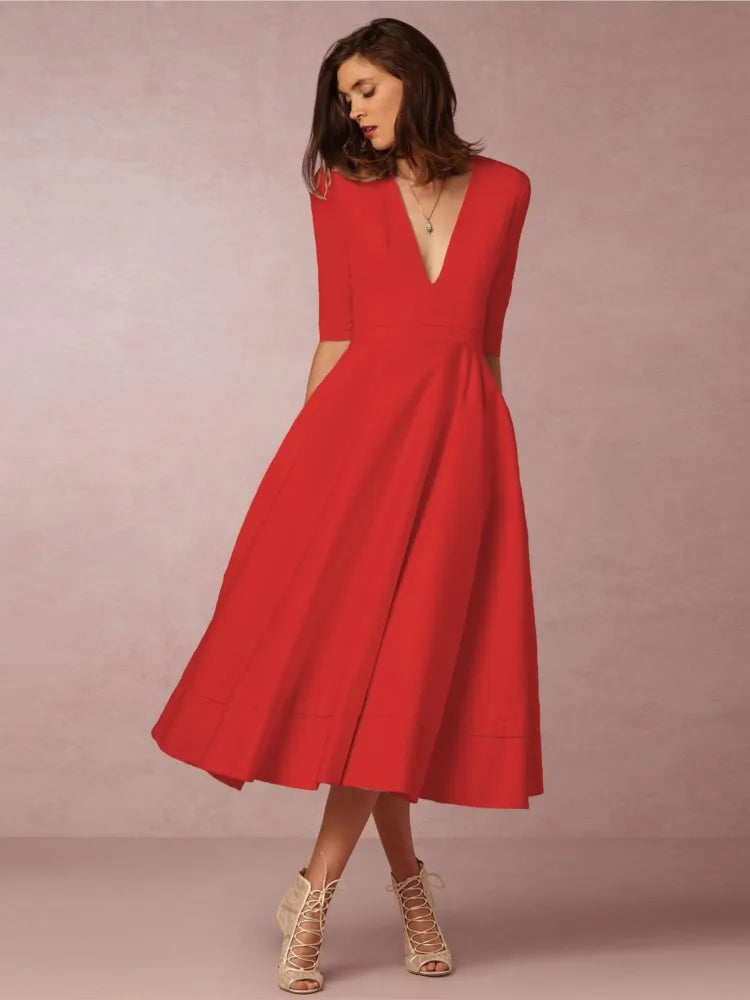 Elegantes Abendkleid für Damen - Für festliche Anlässe und Hochzeitsgäste