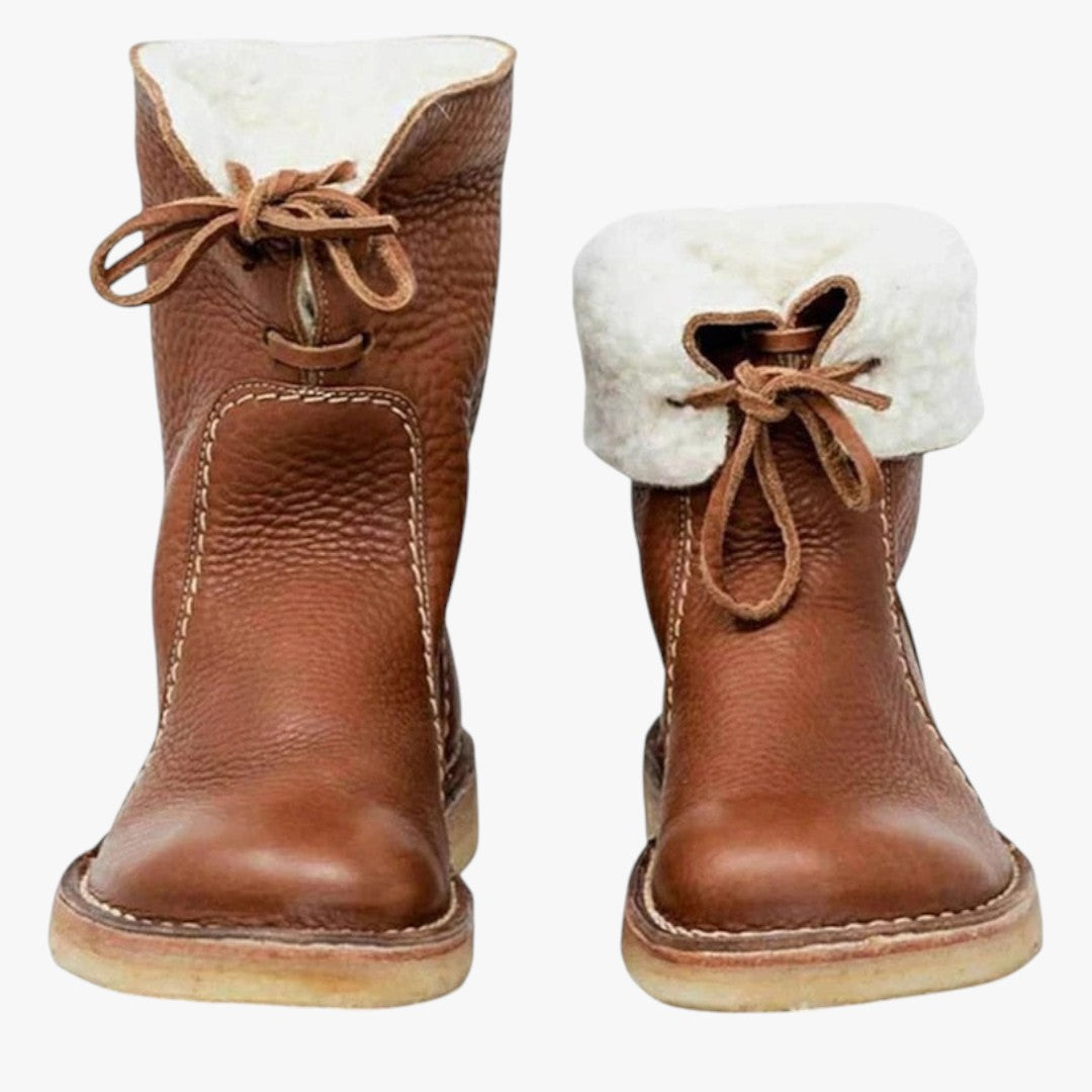 Damen Gefütterte Winterstiefel | Hohe Schuhe