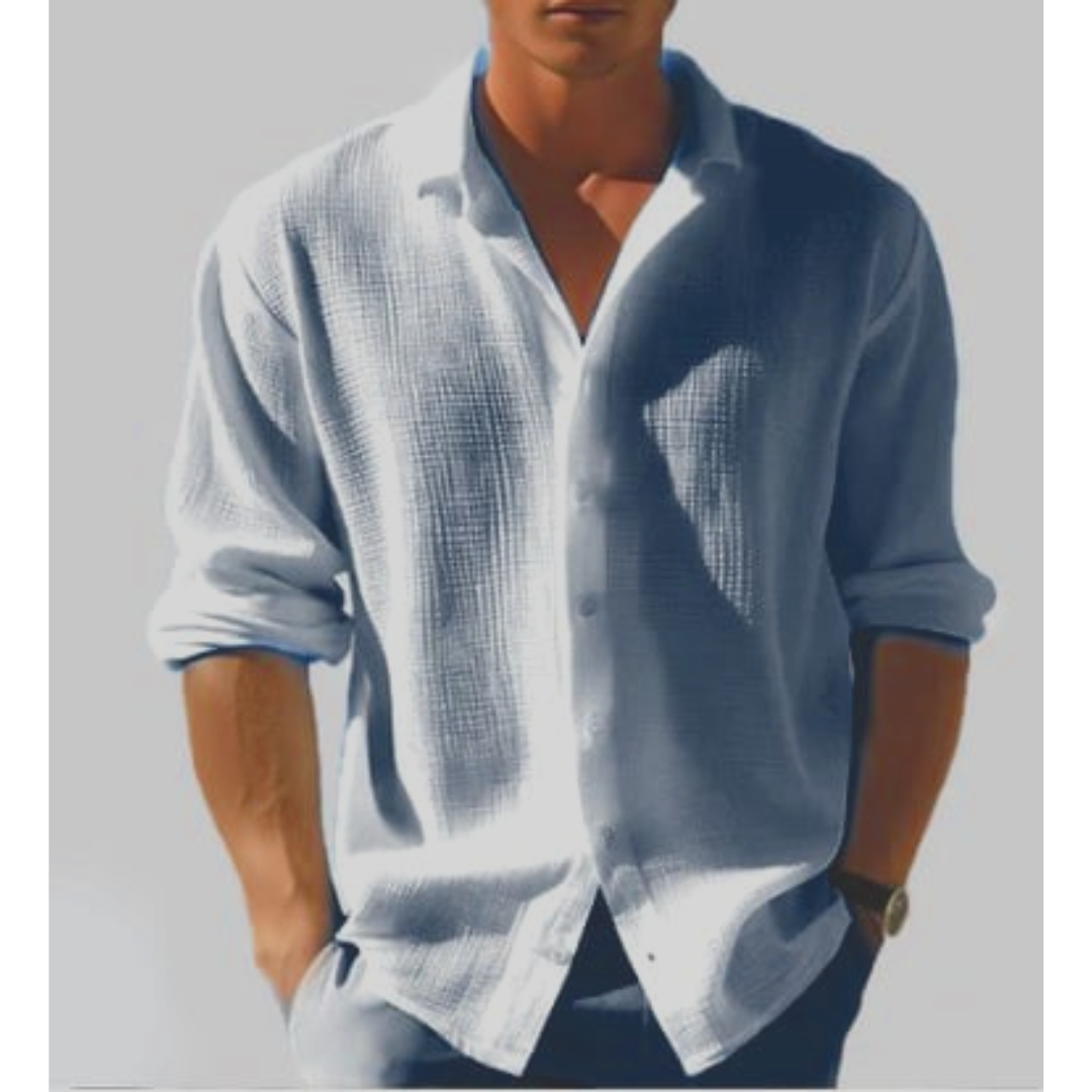 Lässiges Button Down Sommer Hemd für Herren