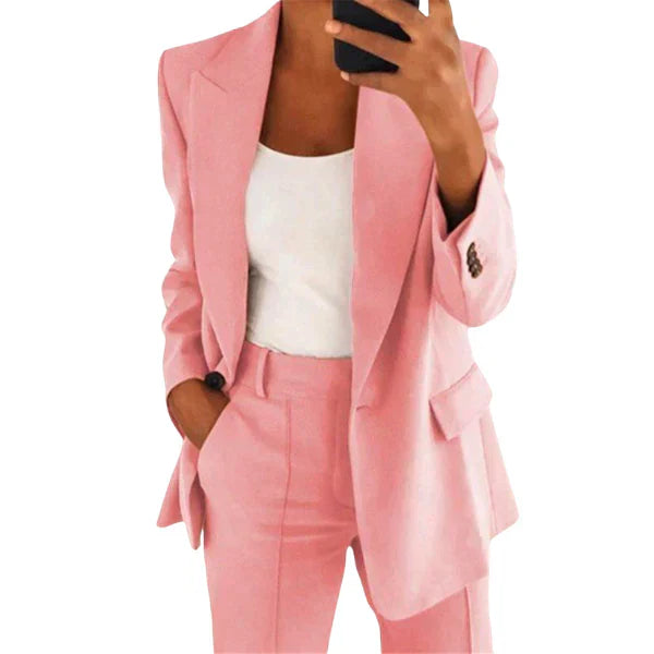 Damen Anzug - Set mit Blazer und Hose formell