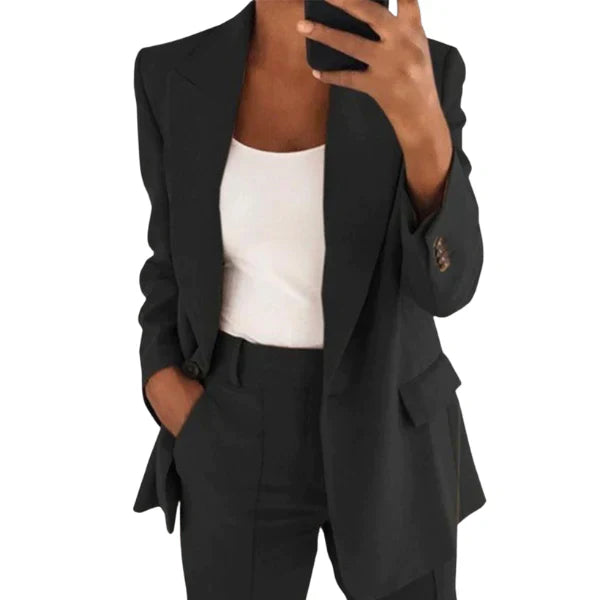 Damen Anzug - Set mit Blazer und Hose formell