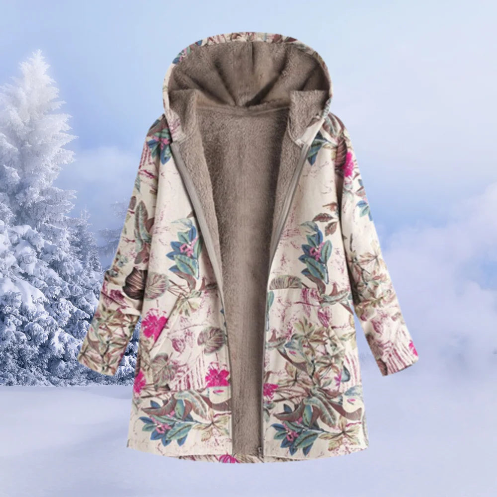 Damen Winterjacke mit Kapuze | Lang