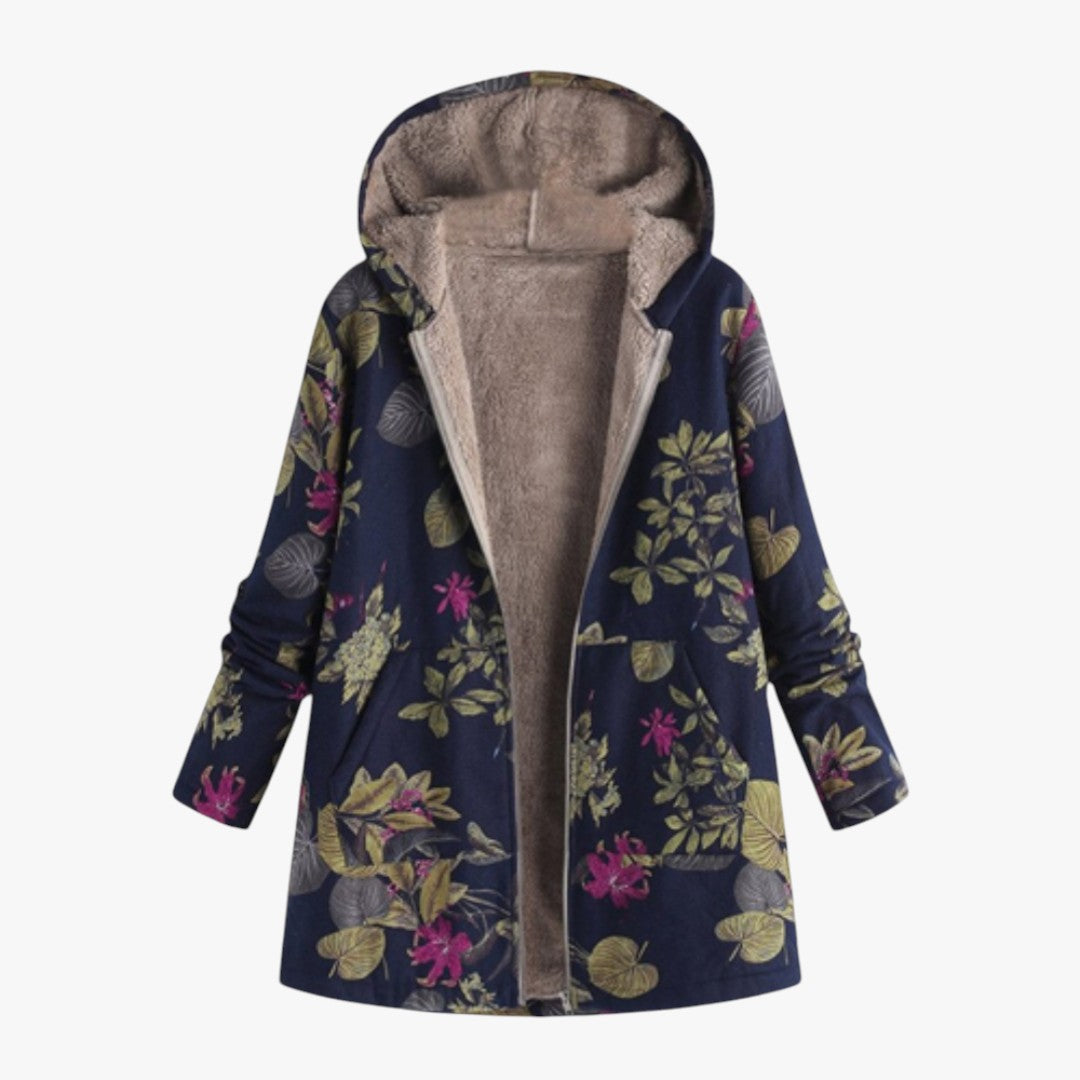 Damen Winterjacke mit Kapuze | Lang