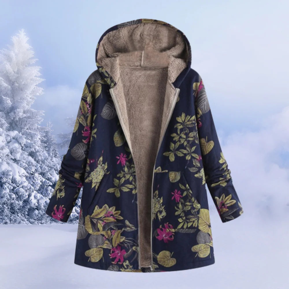 Damen Winterjacke mit Kapuze | Lang