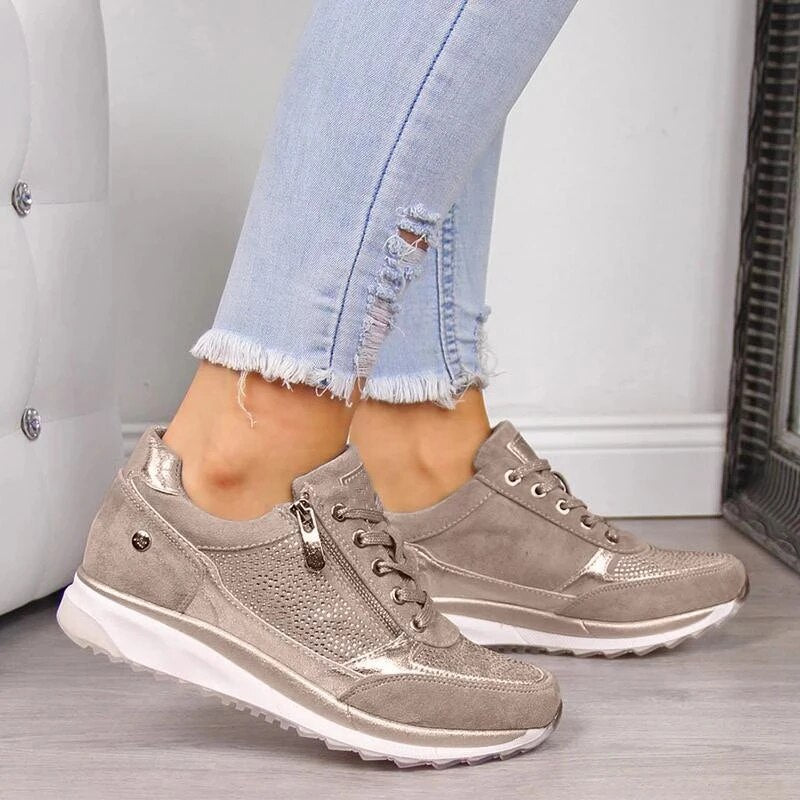 Elegant und bequem - Komfort-Schuhe für Damen mit Reißverschluss