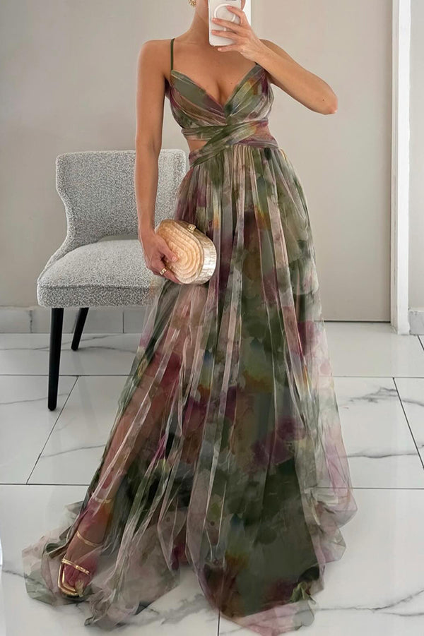 Atemberaubendes Damen Maxi Kleid für Hochzeitsgäste