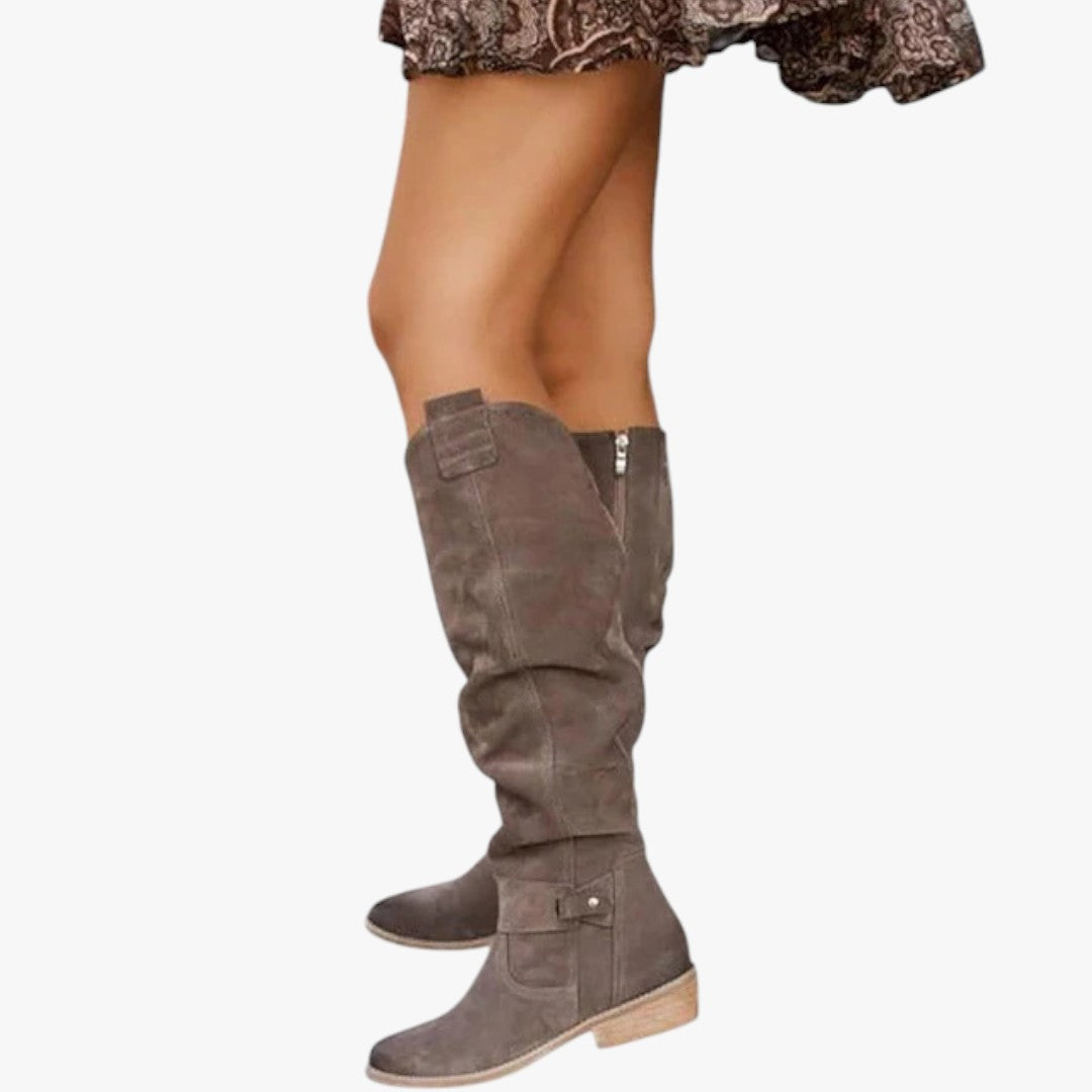 Kniehohe Winterstiefel für Damen