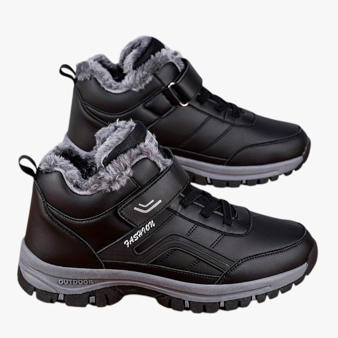 Herren Winterschuhe | Stiefel Mittelhoher Schnitt mit Schnürung