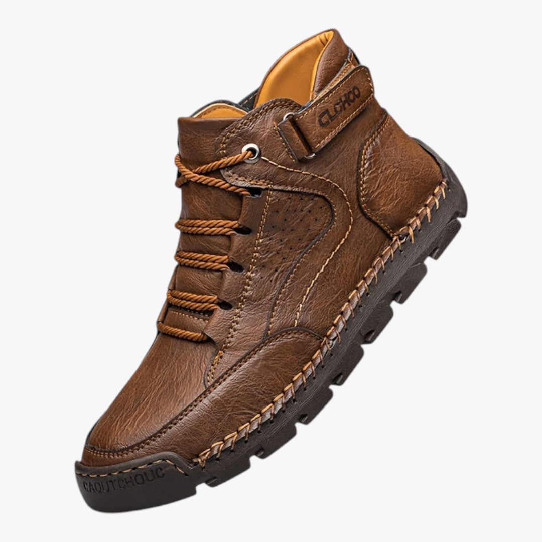 Herren Winterschuhe | Gefütterte Schnürstiefel Knöchelhoch