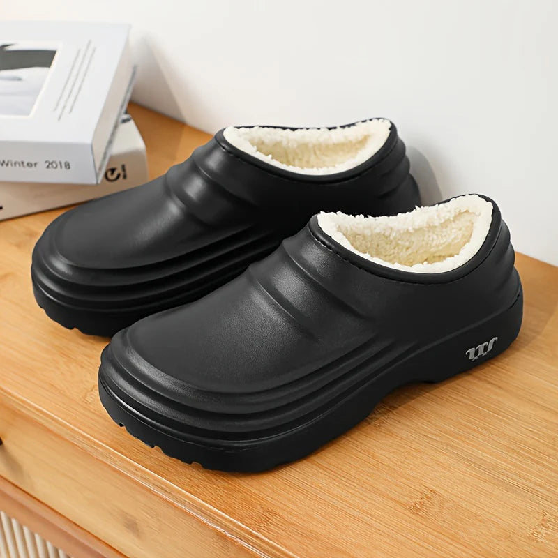 Gefütterte Herren Winter Schuhe | Clogs