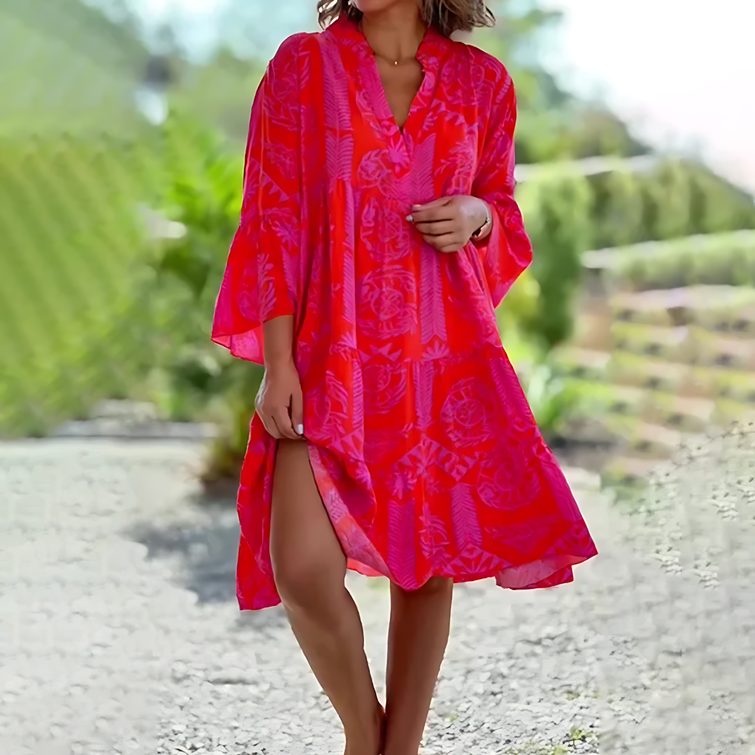Elegantes Damenkleid Zita - Hochzeitsgast & Sommerkleid-1