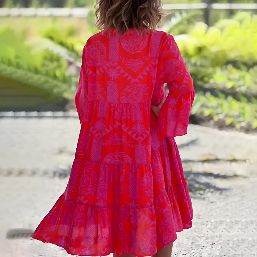 Elegantes Damenkleid Zita - Hochzeitsgast & Sommerkleid-3