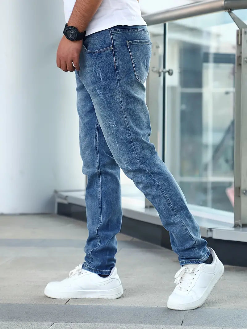 Herren Slim Fit Jeans für den Winter