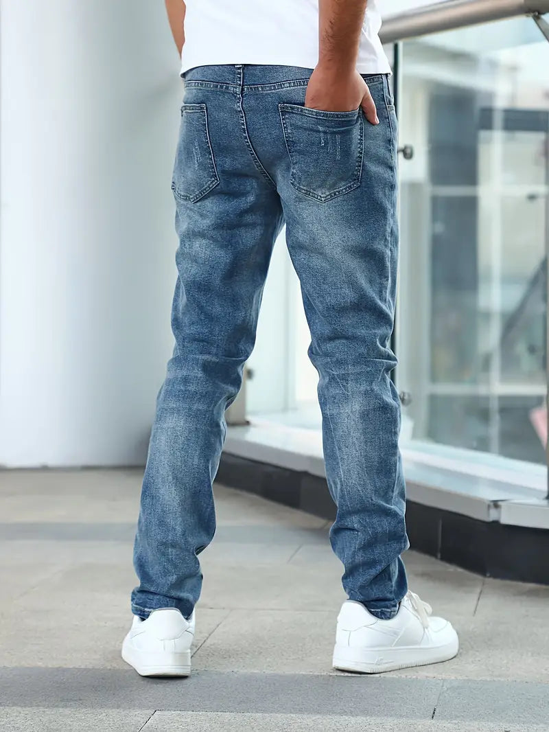 Herren Slim Fit Jeans für den Winter