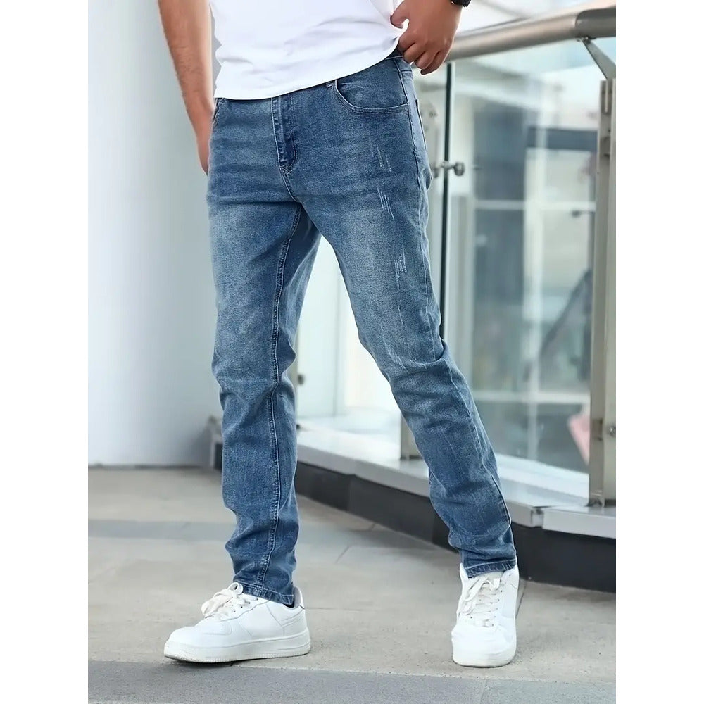 Herren Slim Fit Jeans für den Winter