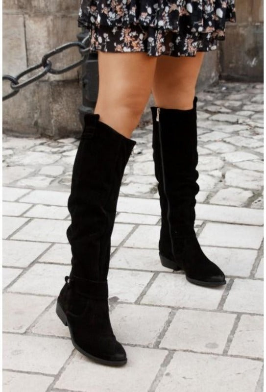 Kniehohe Winterstiefel für Damen