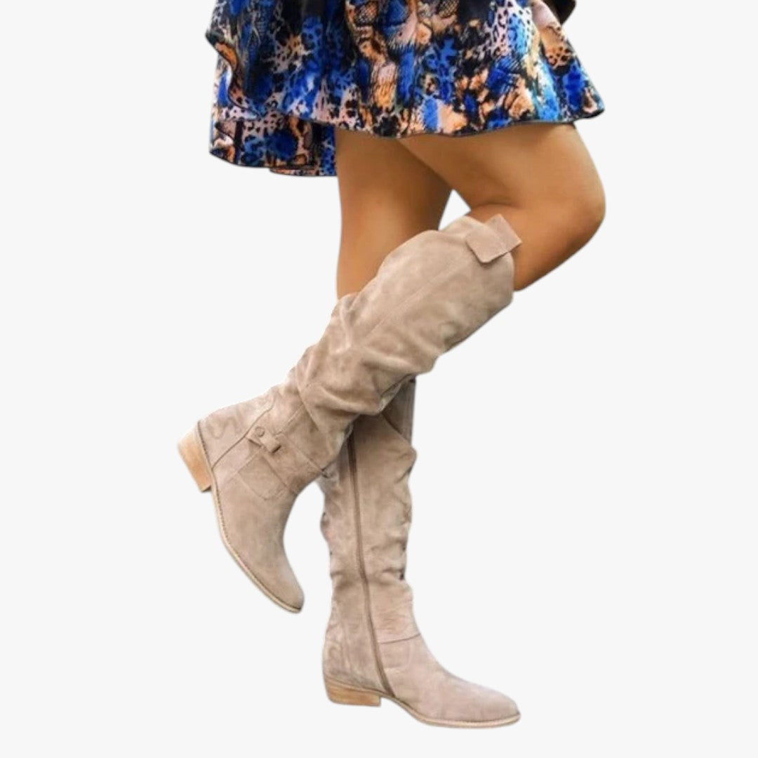 Kniehohe Winterstiefel für Damen